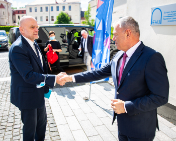 Prancūzijos Parlamento nariai aplankė EHU