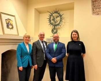 EHU stiprina tarptautinius ryšius: universitete lankėsi delegacijos iš Lietuvos ir Airijos