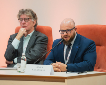 EHU rektorius dr. Vilius Šadauskas tarptautiniame akademiniame forume Vilniuje pristatė universiteto iššūkius ir įsipareigojimą akademinei laisvei